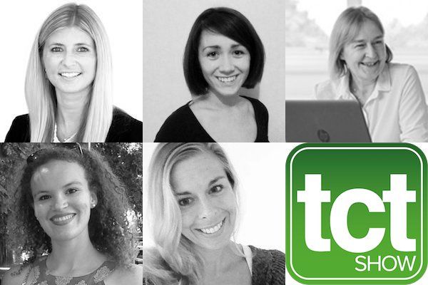 Clockwise from top left: Dana McCallum, Sophie Jones, Dr Nicola Jones, Martine van der Ent and Nora Toure.