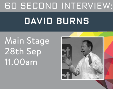 60 Second Interviews - David Burns