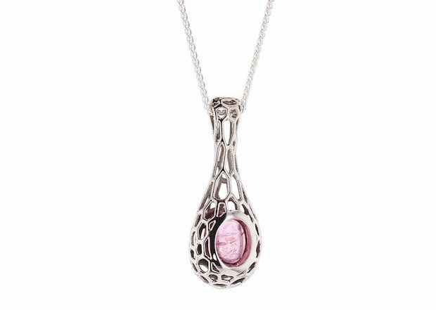 Andrew110      Pendant 3D printed in platinum at Cooksongold.