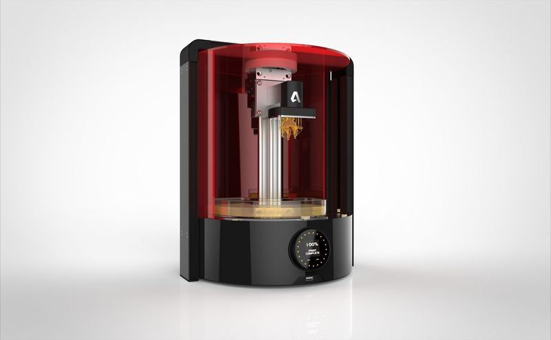 Autodesk 3D printer      Autodesk's 3D printer concept for use with the 'Spark' 3D printing platform.