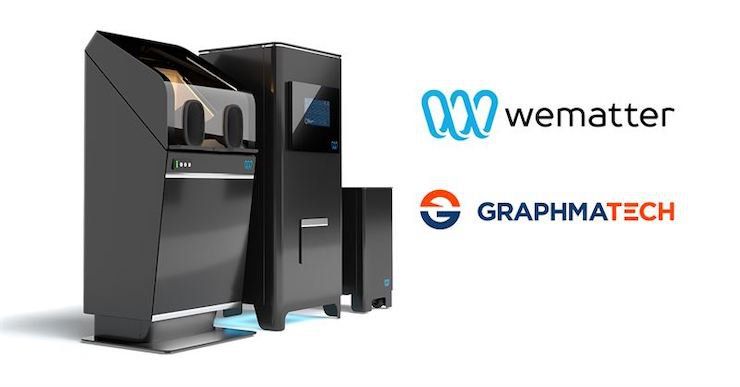 Wematter & Graphmatec to develop graphene enhanced PA11 SLS powder