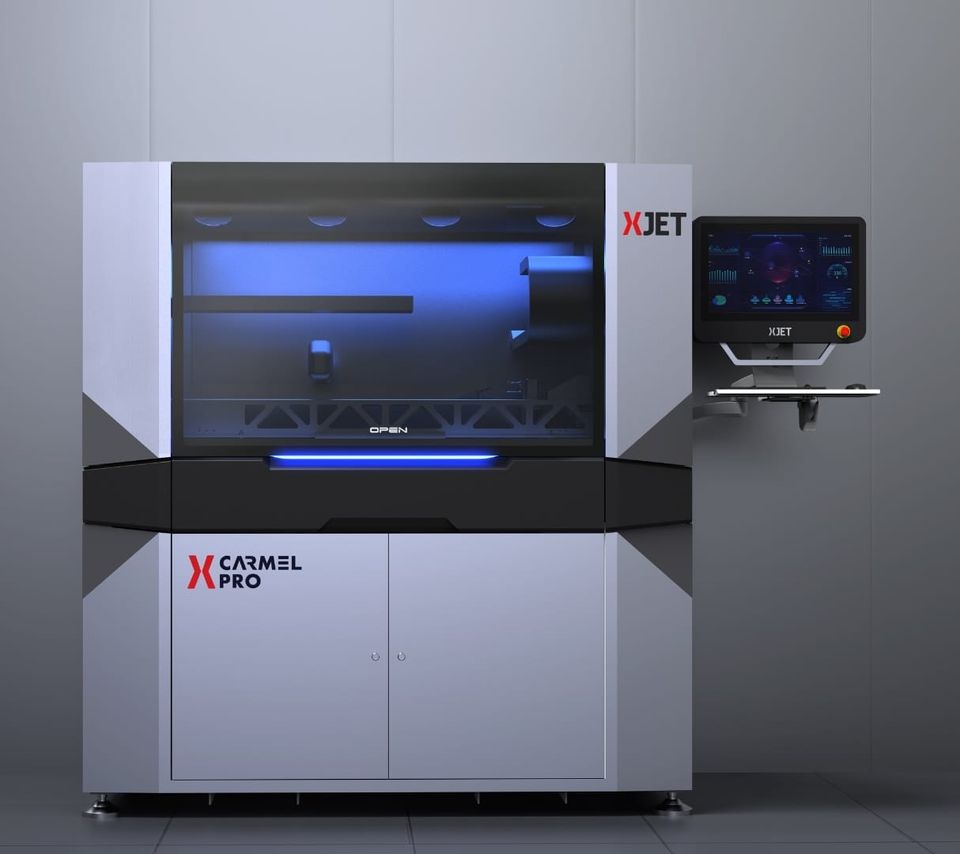 XJet launches more affordable Carmel Pro additive manufacturing system