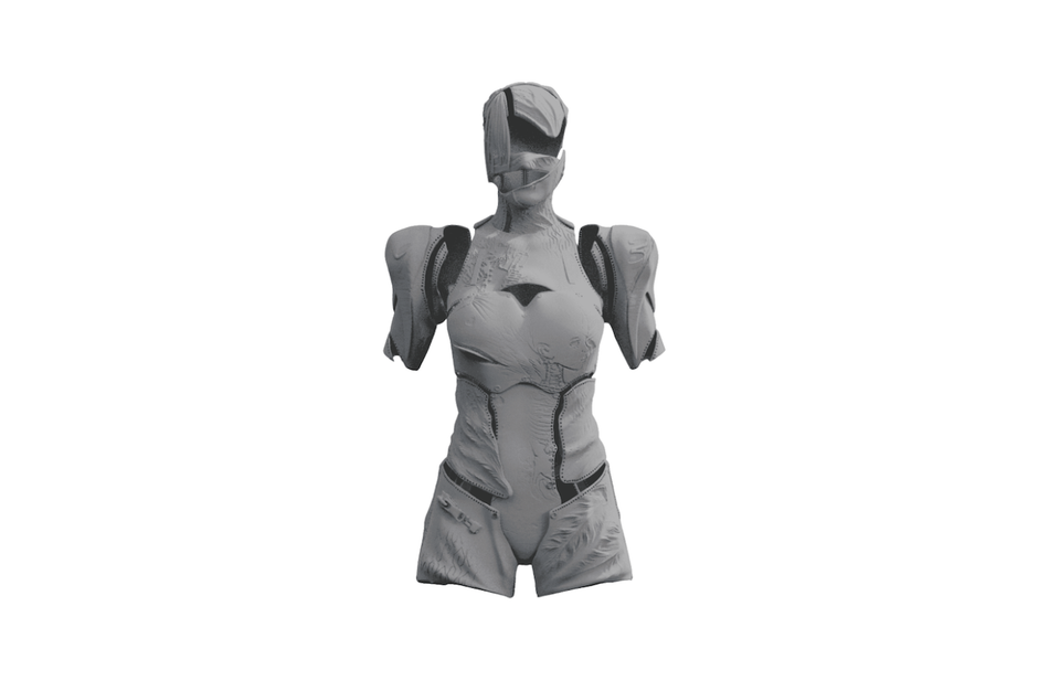 Rohan Mirza uses Sculpteo 3D printing services to create armour piece for Paris Fashion Week