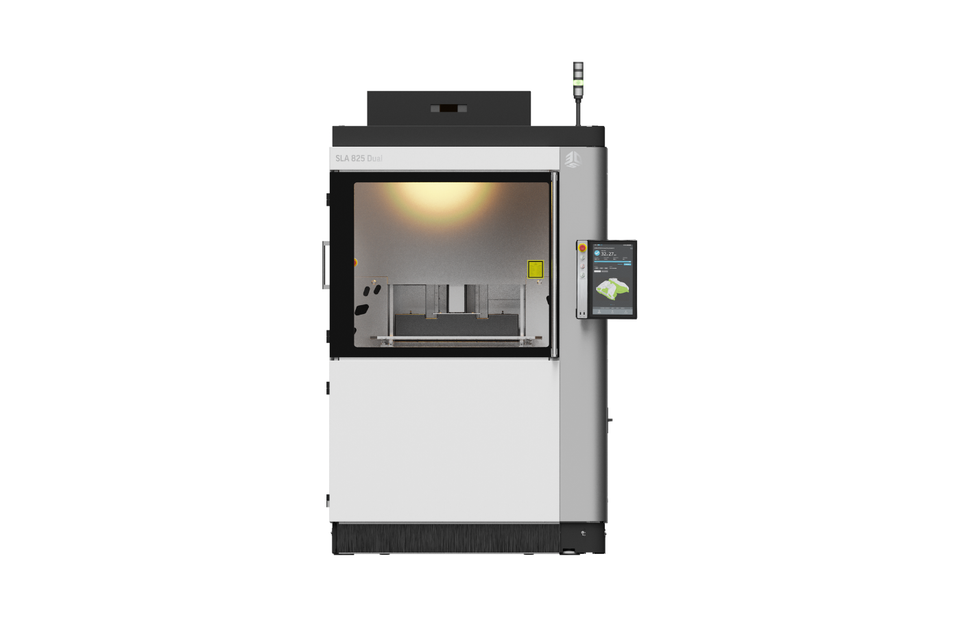 3D Systems launches SLA 825 Dual 3D printer; presents software & materials updates at Formnext