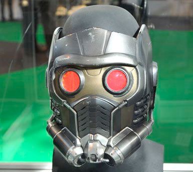 Star Lord helmet from Guardians of the Galaxy.