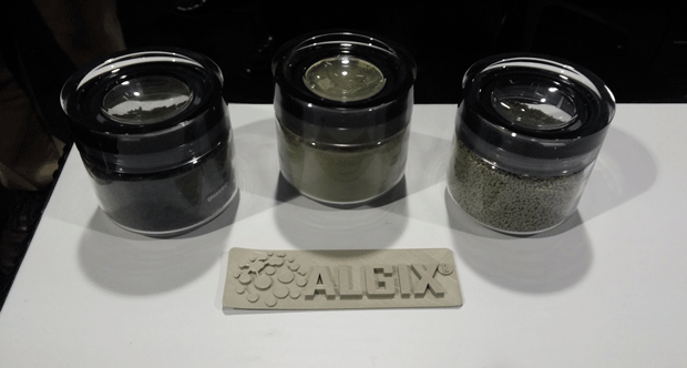 Algix printing with algae      Algix printing with algae