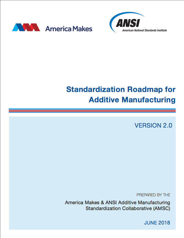 New roadmap describes current AM standardisation landscape and identifies 93 "gaps".
