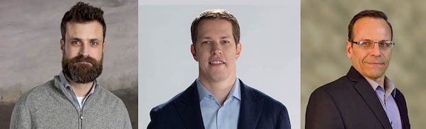 AMUG_2019_Keynote_speakers      Left to right: Brian McLean, Brad Keselowski, and Todd Grimm will be the keynote speakers at the 2019 AMUG Conference. - AMUG