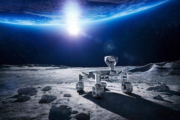 Audi Lunar Quattro      The Audi Lunar Quattro rover has been fully developed and plan to set off in late 2017 with a launcher booked with Spaceflight Inc. - Audi