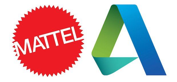 Mattel and Autodesk partner up.