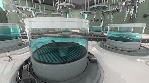 Chemputer to chemically grow military drones.