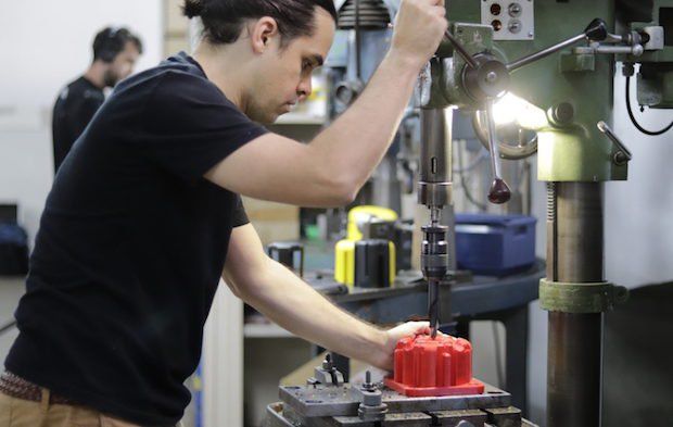 Tensabelt says it has revolutionised its workflow with 3D printed tooling. (Credit: BCN3D)