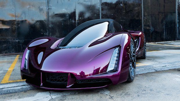 Divergent 3D Blade supercar.