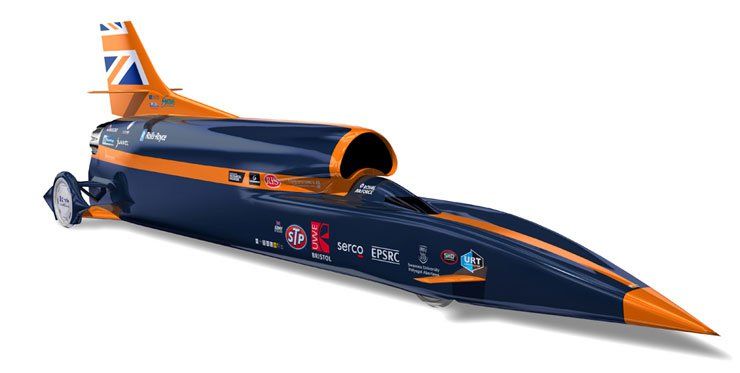 BLOODHOUND SSC      The BLOODHOUND SSC's tip/nose was designed with Renishaw