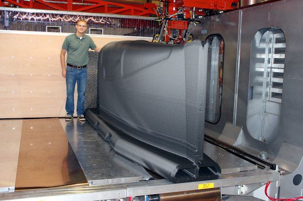 Thermwood boeing tool      3D printed tool manufactured by Thermwood and delivered to Boeing. - Thermwood