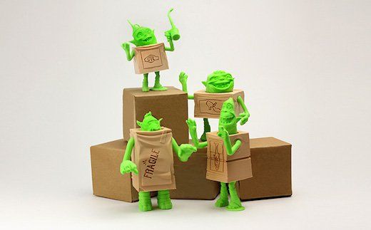 Print your own Boxtrolls at home or through Cubify.