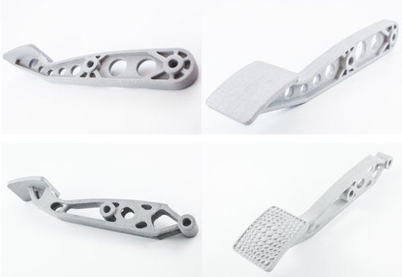 Altair uses Materialise 3-maticSTL to 3D print lightweight race car brake pedal