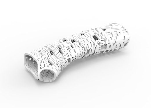 Render of 3D printed #CAST