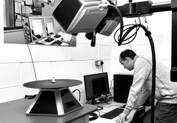 Central Scanning at work      Central Scanning at work