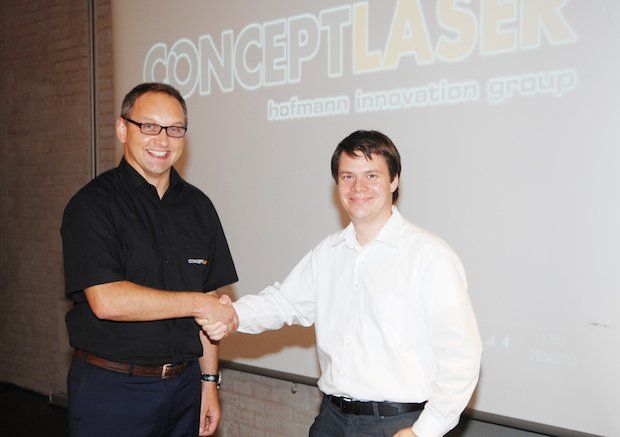 Tim Richter, RSC Engineering and Frank Herzog, Concept Laser