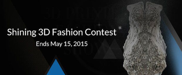 Shining 3D Fashion Contest launches to find best 3D printing design talent.