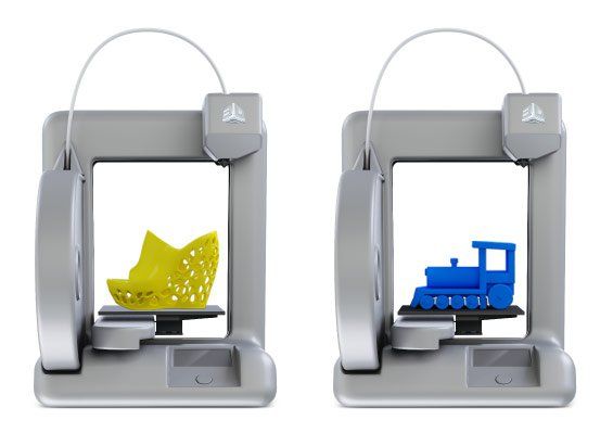 Two Cubes      The Cube 3D printer from Cubify