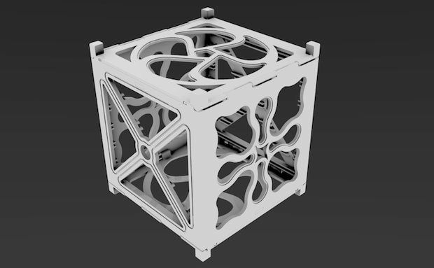 First place was awarded to Paolo Minetola for FoldSat.