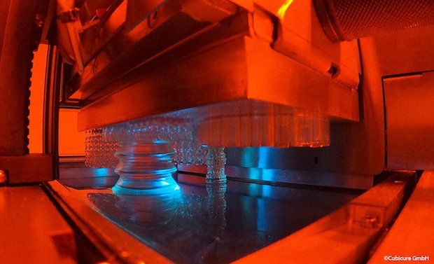Hot Lithography is said to enable greater variability in materials for the manufacture of industrial parts