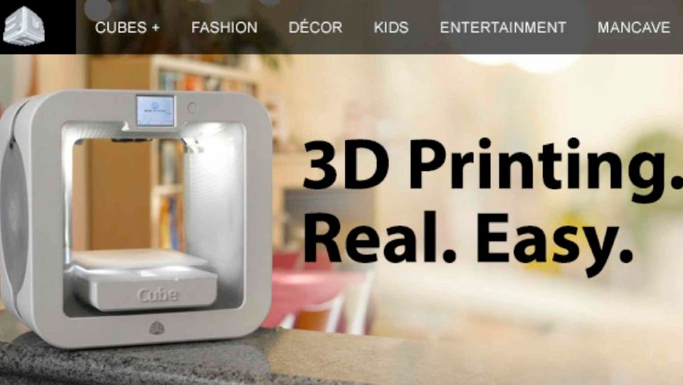 Cubify 2.0      3D Systems Cubify brand aimed to put a printer in every home