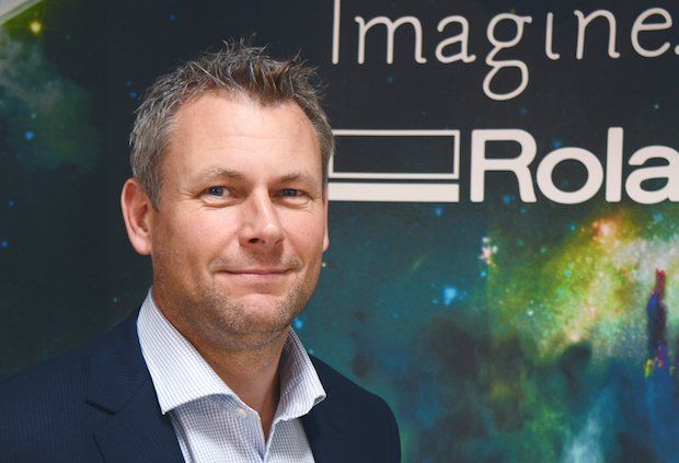 Darren Penny, Head of Sales at Roland DG UK.