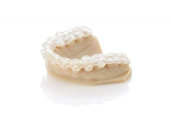 3D printed dental model.