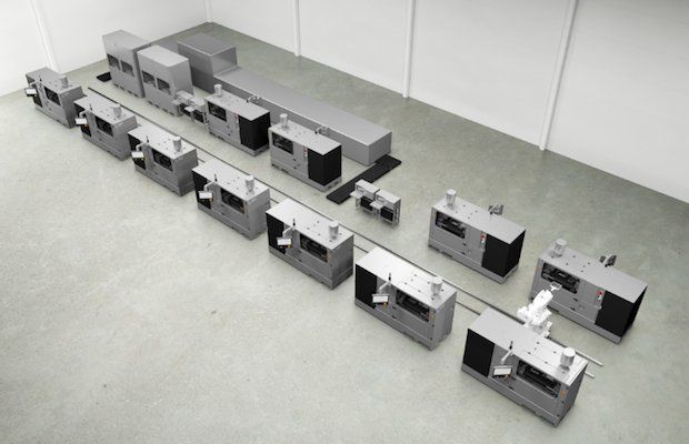 Digital Metal launches a no-hand production concept for 3D metal printing.