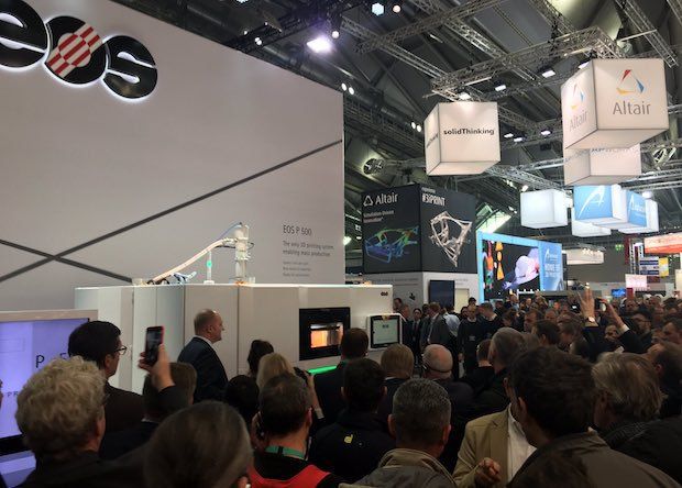 EOS unveils P 500 polymer machine