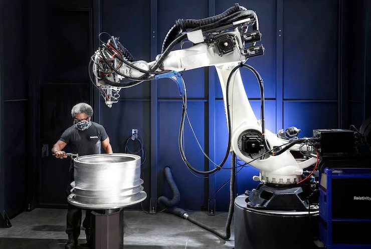 Relativity's Stargate 3D printing technology. - Relativity Space