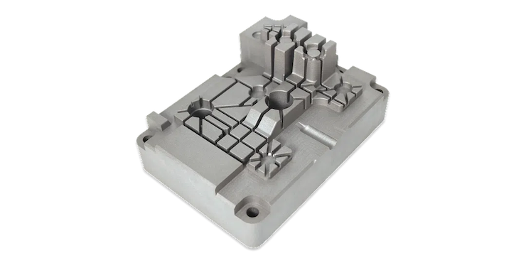 This complex injection mould core from Elite Mold & Engineering is an example of an insert produced with Mantle that eliminates all sinker EDM. Mantle’s software update allows Elite Mold &...