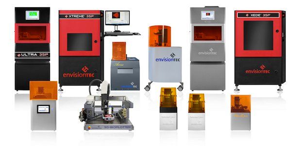 New software update for EnvisionTEC family of 3D printers.