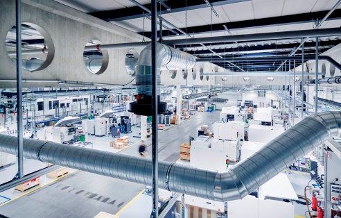 EOS production facility                New manufacturing site in Maisach. - EOS