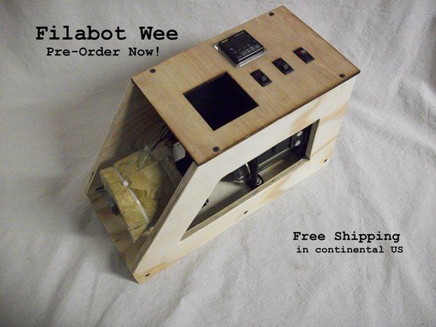 Filabot Wee      Filabot have launched their latest model, the Filabot Wee. - Filabot