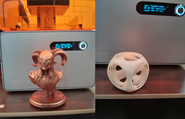 Formlabs stand at Euromold      The Robert Vignone Pan and the new White Resin