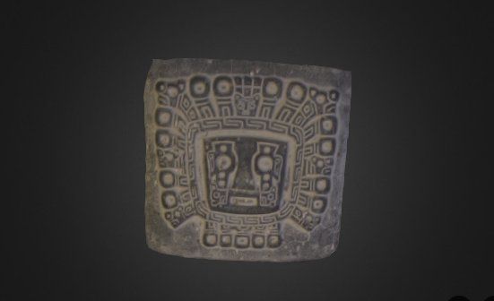 Fuel3D Scan      Fuel3D scan of a small stone tablet.