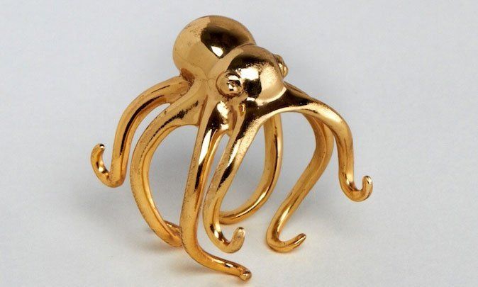 Gold Plated Brass - Shapeways