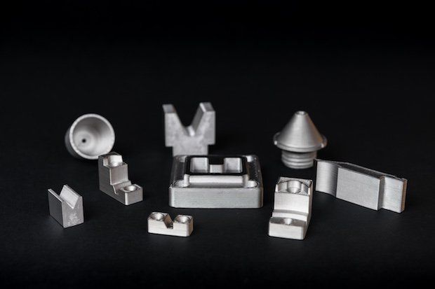 Markforged H13 tool steel      Sample parts additively manufactured on the Metal X with H13 tool steel. - Markforged