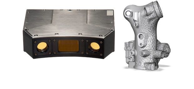 hdi-c-series-masthead      A HDI Compact 3D scanner alongside a digital 3D model. - Polyga