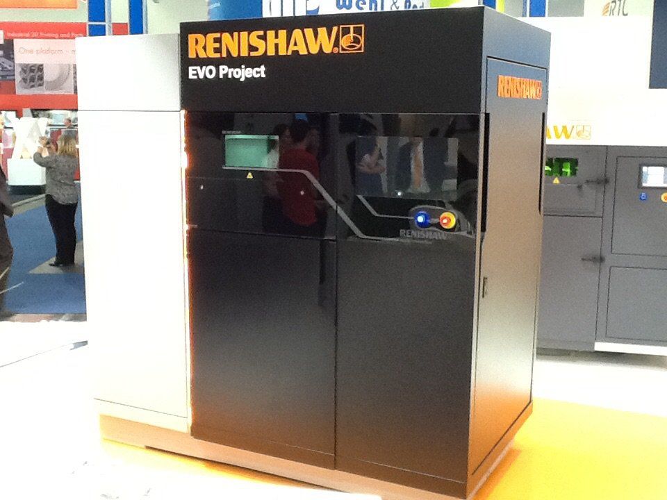 The EVO Project machine on show at EuroMold 2014