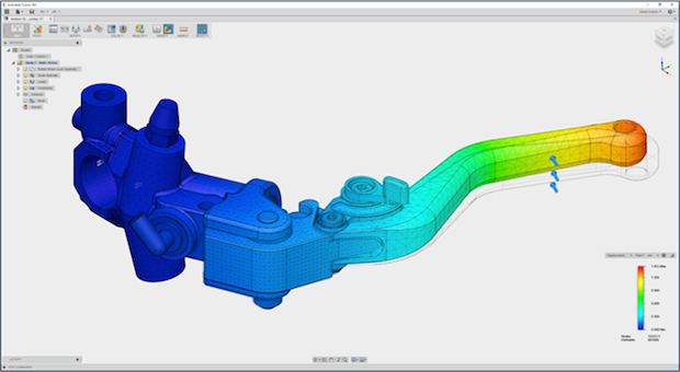 Autodesk adds simulation capabilities to Fusion 360 software