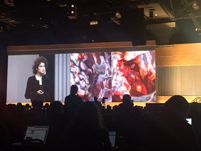 Neri Oxman presents at SOLIDWORKS World 2018.
