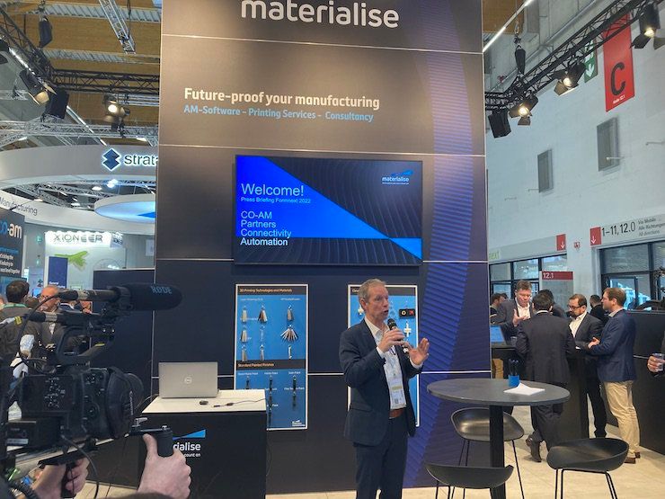 Bart van der Schueren, Materialise CTO and EVP