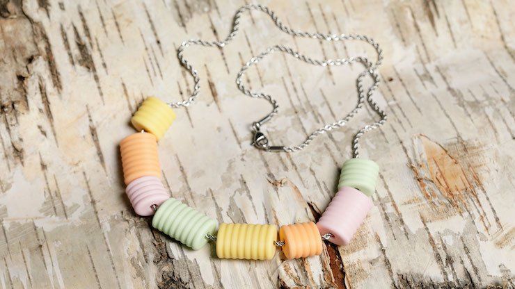 Polymaker PolyTerra      Jewellery pieces printed with Polymaker's PolyTerra PLA material. - Martin Jonas