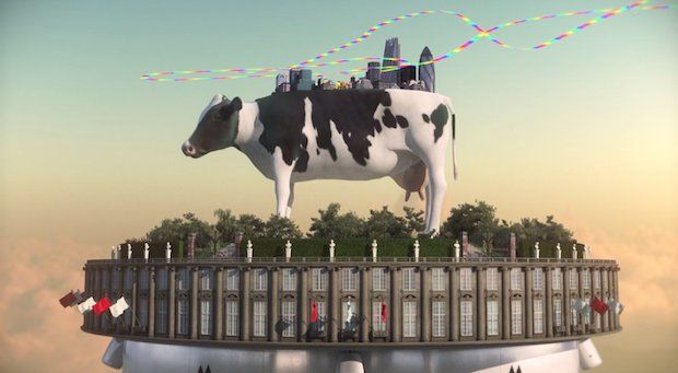 Still from 'Mothership' Jonathan Monaghan, 2013 [Edition of 3 via ascribe]