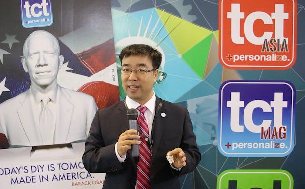 Joseph Guo speaks to TCT in Shanghai.